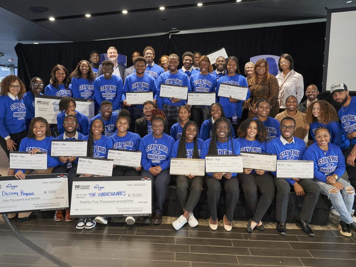 Kroger Foundation and Thurgood Marshall College Fund Partner To Fund HBCU Students' Ideas For Ending Food Insecurity