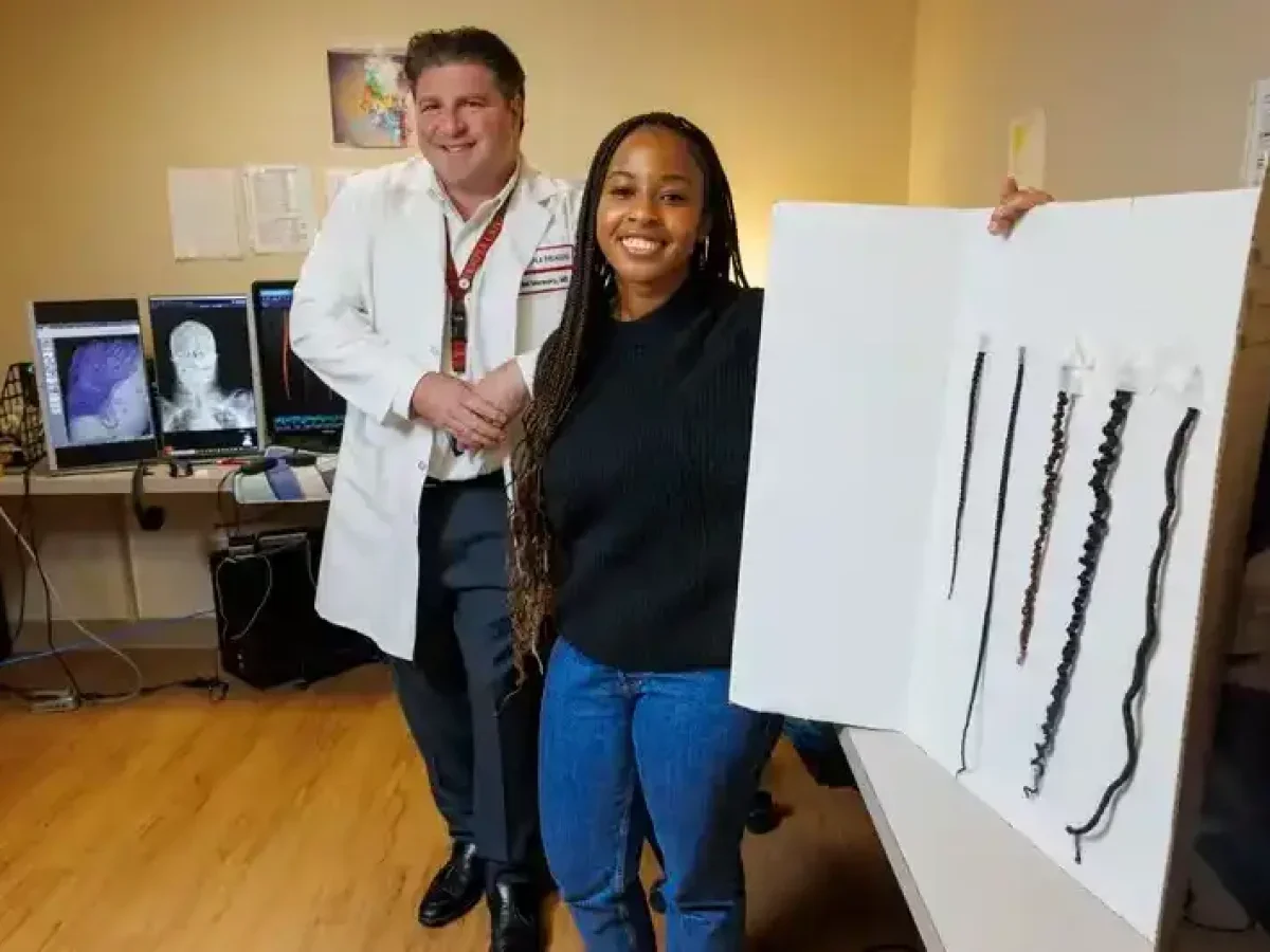 Temple University Student Aiming To Train Doctors Interpreting Scans of Patients With Black Hairstyles