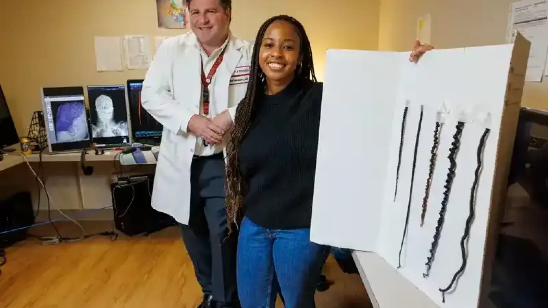 Temple University Student Aiming To Train Doctors Interpreting Scans of Patients With Black Hairstyles