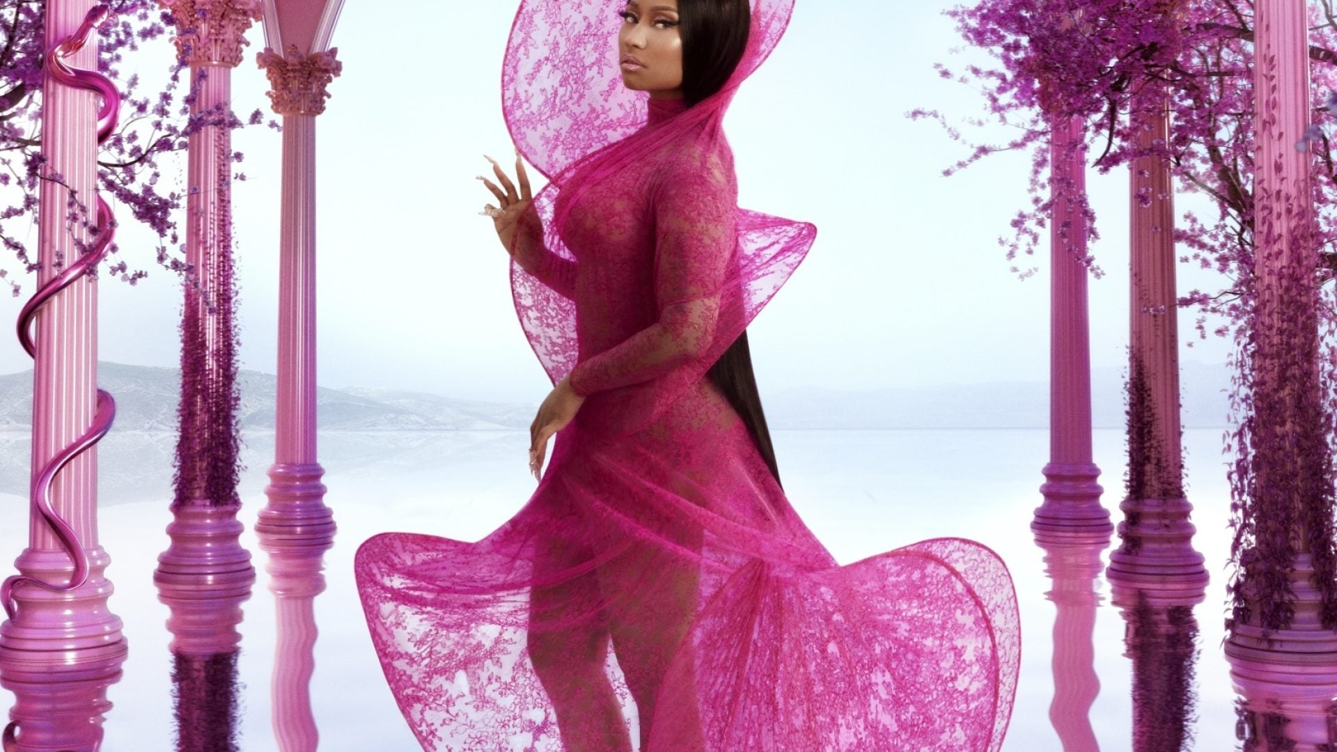 Behind Nicki Minaj’s Pink Friday 2 Makeup With Pat McGrath