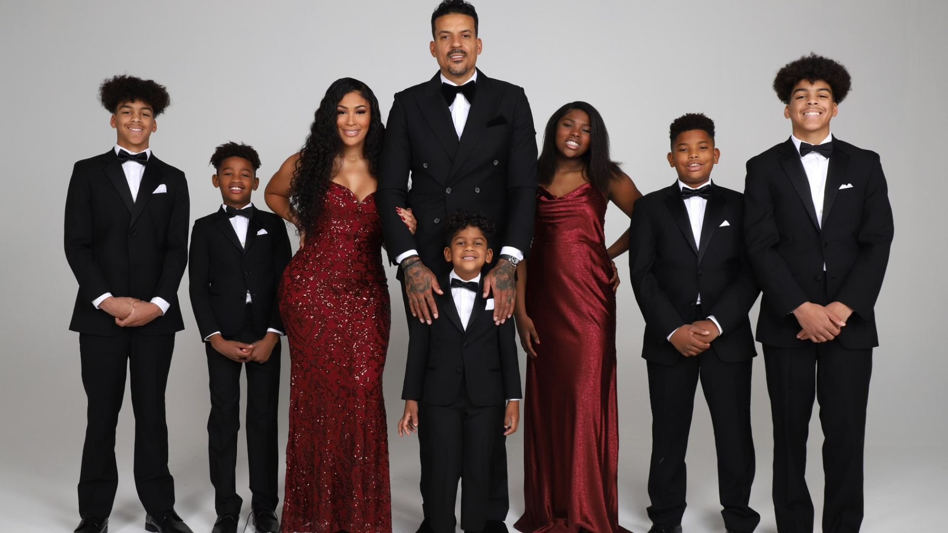 Matt Barnes, Anansa Sims And Their Blended Family Of Eight To Star In WE TV Series, 'The Barnes Bunch'