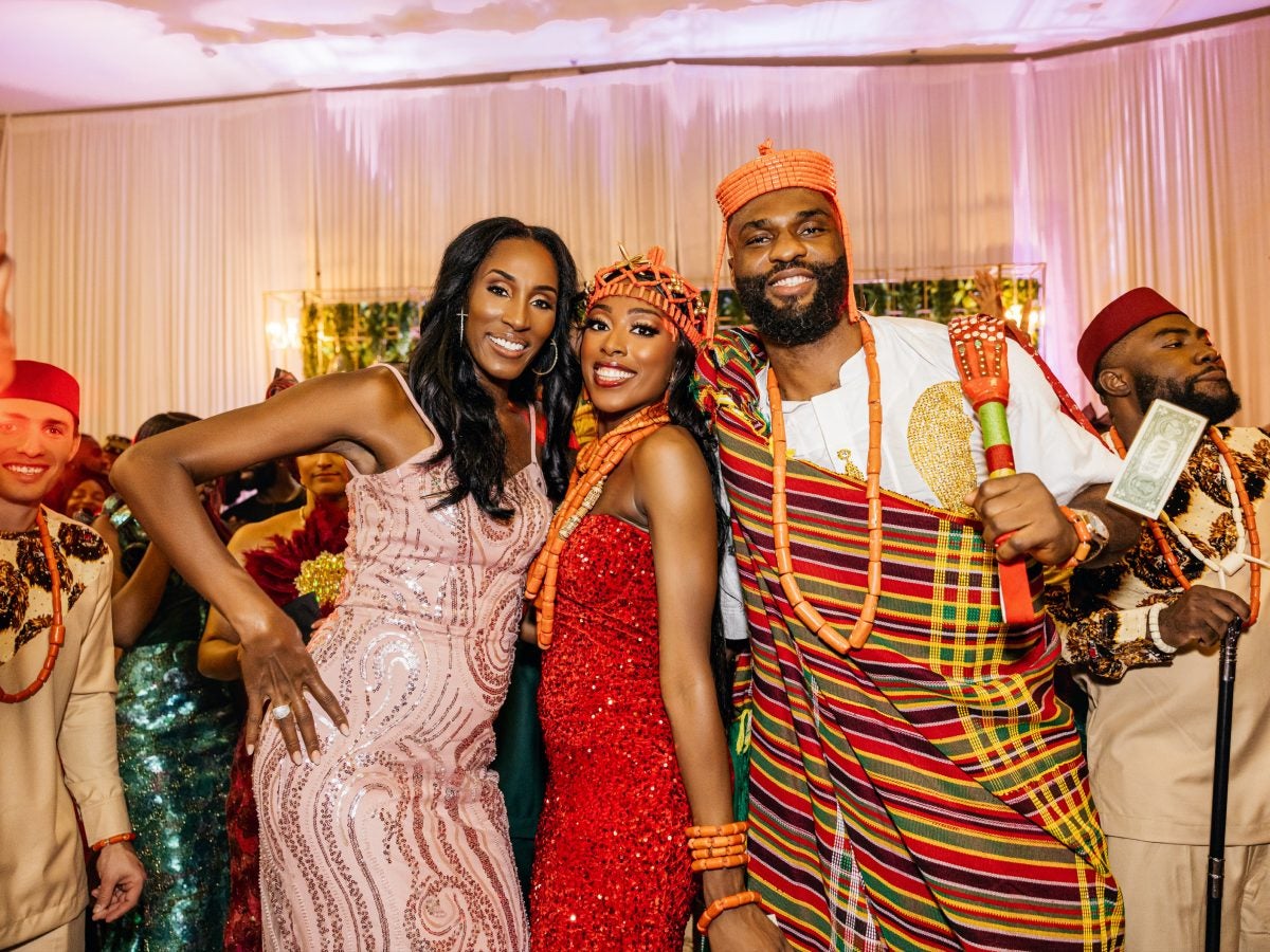 Bridal Bliss: WNBA Star Chiney Ogwumike Married Boxer Raphael Akpejiori With A Week's Worth Of Celebrations In Houston