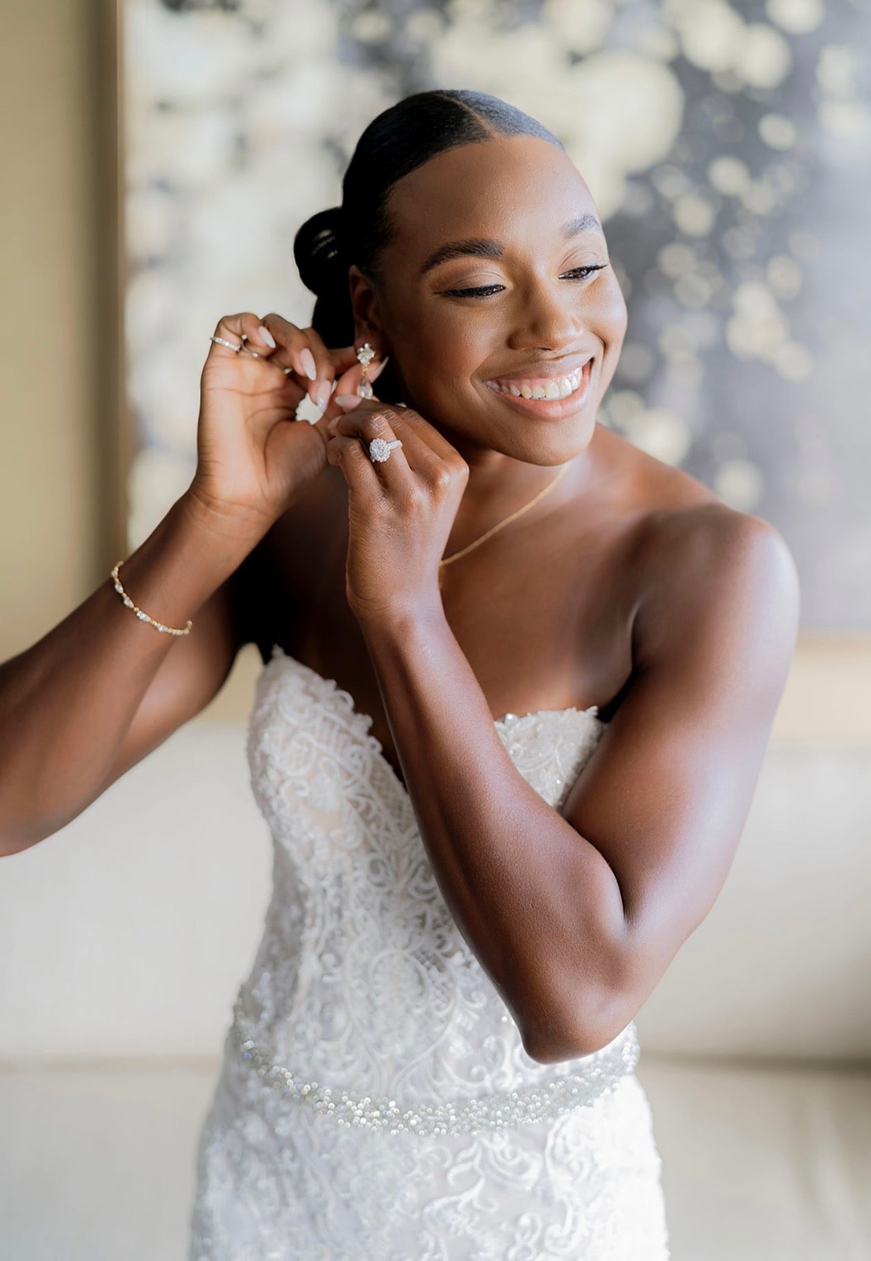 Exclusive: Olympic Gold Medalist Simone Manuel And Denzel Franklin Brought New Orleans To Houston For Their Stunning Wedding