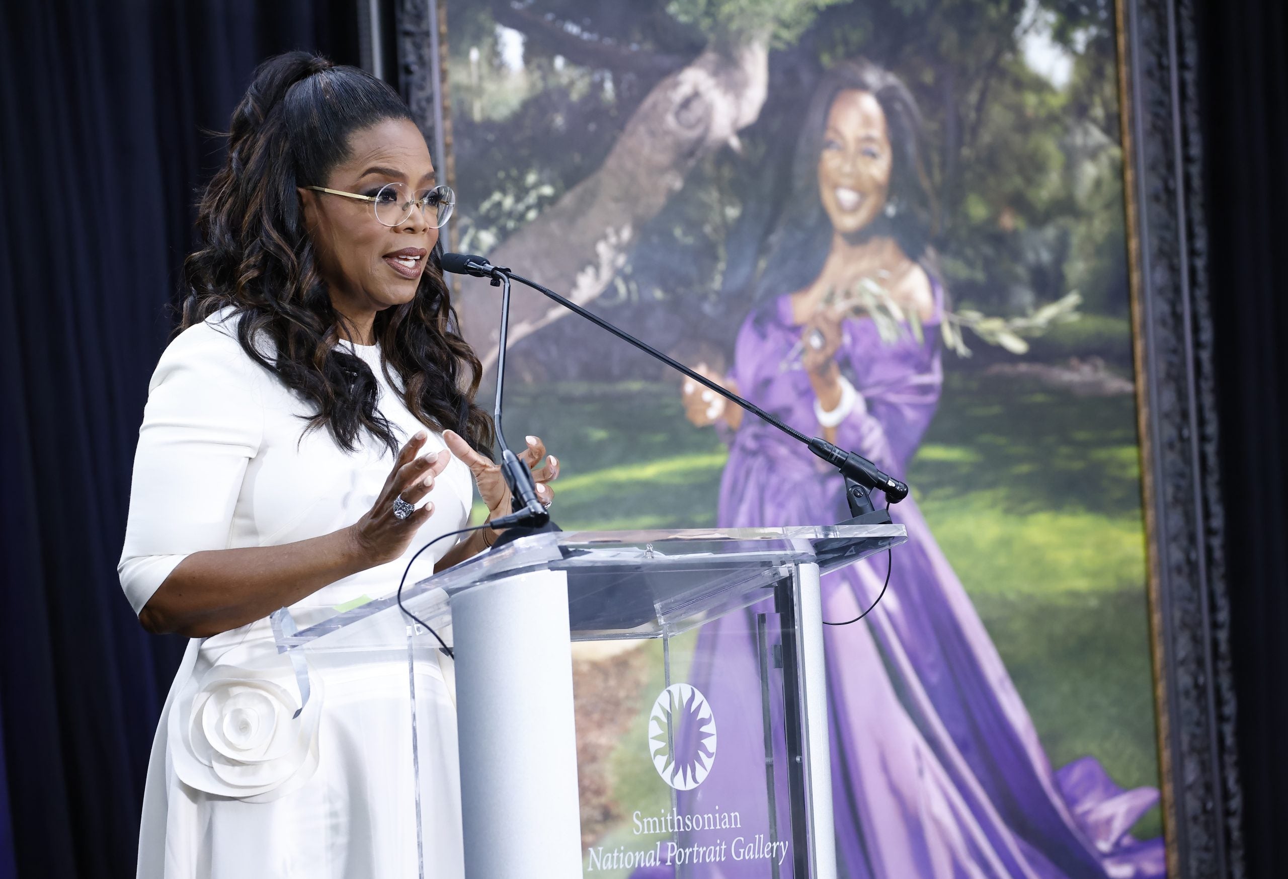 Oprah Winfrey Portrait Unveiled At The Smithsonian's National Portrait  Gallery
