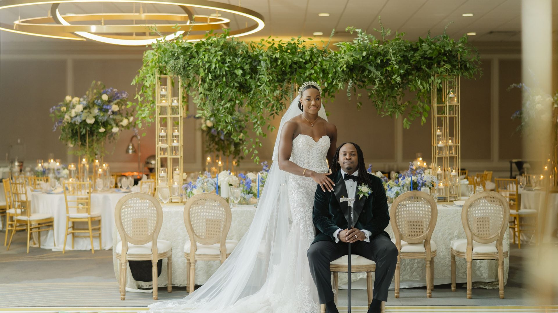 Exclusive: Olympic Gold Medalist Simone Manuel And Denzel Franklin Brought New Orleans To Houston For Their Stunning Wedding