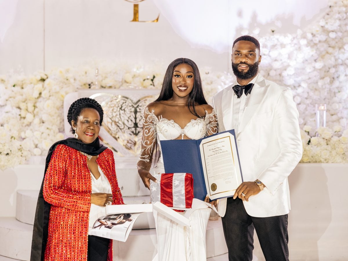 Bridal Bliss: WNBA Star Chiney Ogwumike Married Boxer Raphael Akpejiori With A Week's Worth Of Celebrations In Houston