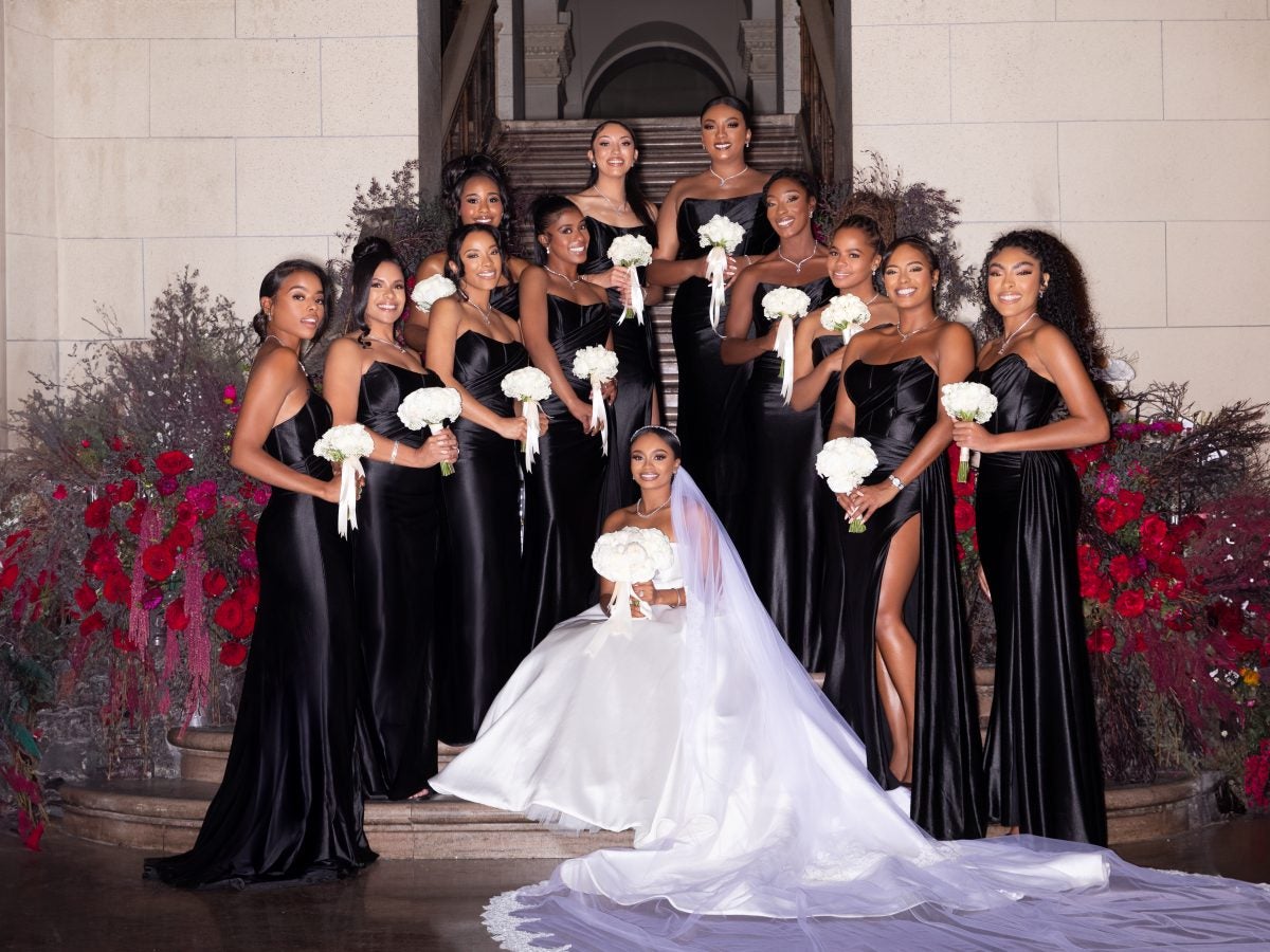 Bridal Bliss: Vanessa Bell Calloway's Daughter Ally Married Longtime Love Zach In A Star-Studded, 'Old Hollywood' Inspired Celebration