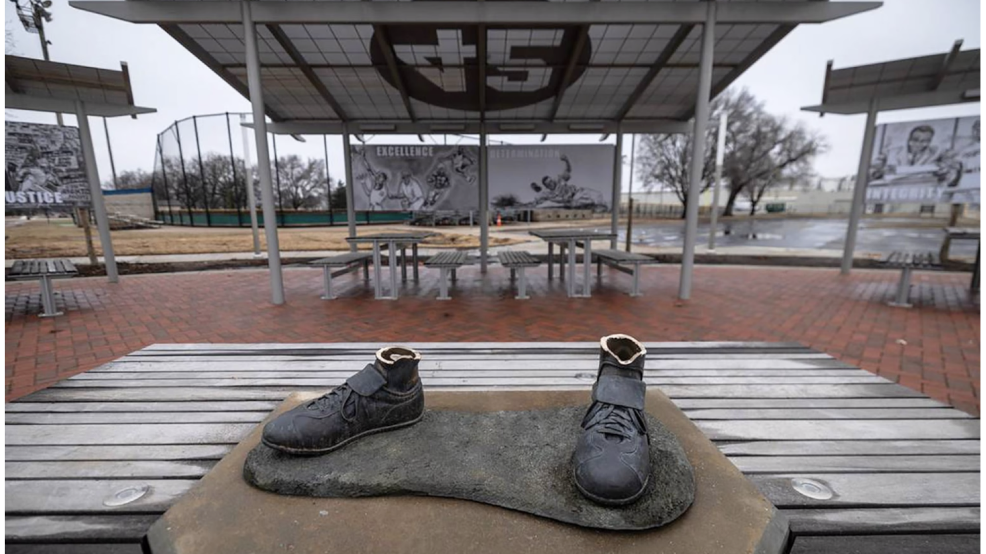 Stolen Jackie Robinson Statue Found "Dismantled And Burned" In Trash At A Kansas Park