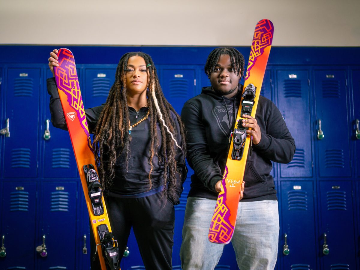 This Acclaimed Artist Partnered With Ski Brand Rossignol To Get Black Youth On The Slopes