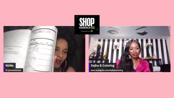 WATCH: Shop Essence Live – Check Out Dejha B a Black Owned Coloring