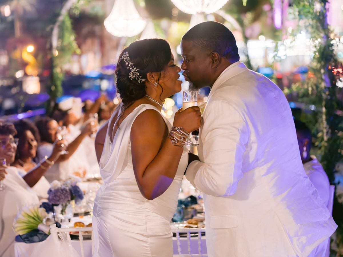 Bridal Bliss: Latasha And Damion Celebrated 25 Years Of Marriage With A Vow Renewal In Chicago - And The South Of France