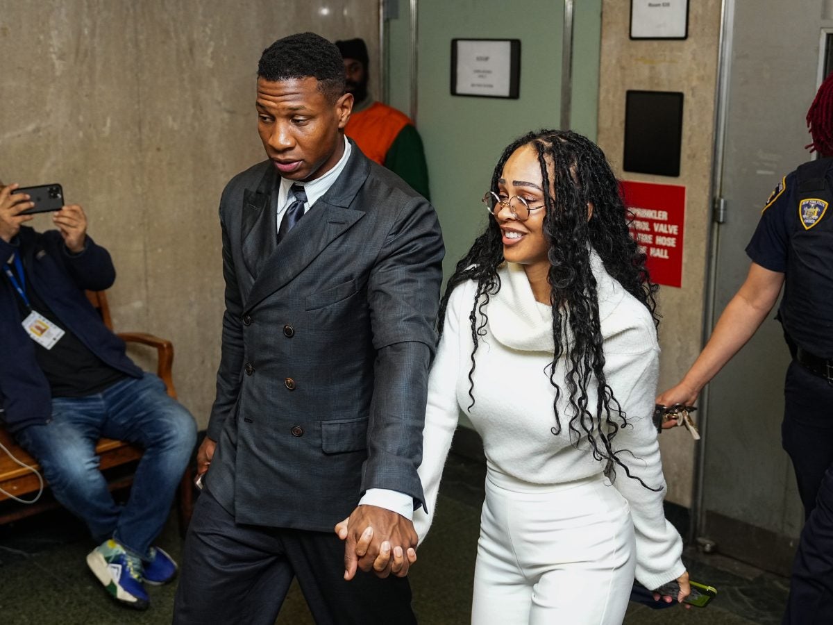 Jonathan Majors And Meagan Good Are Still Going Strong After Guilty Verdict  | Essence