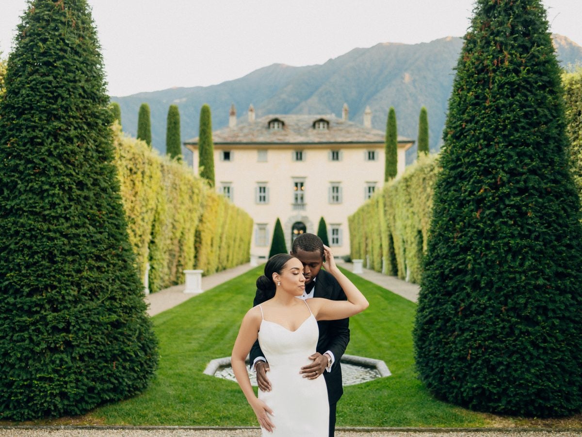 Bridal Bliss: Amber And Femi's Lake Como, Italy Wedding Was Filled With Love And Luxury