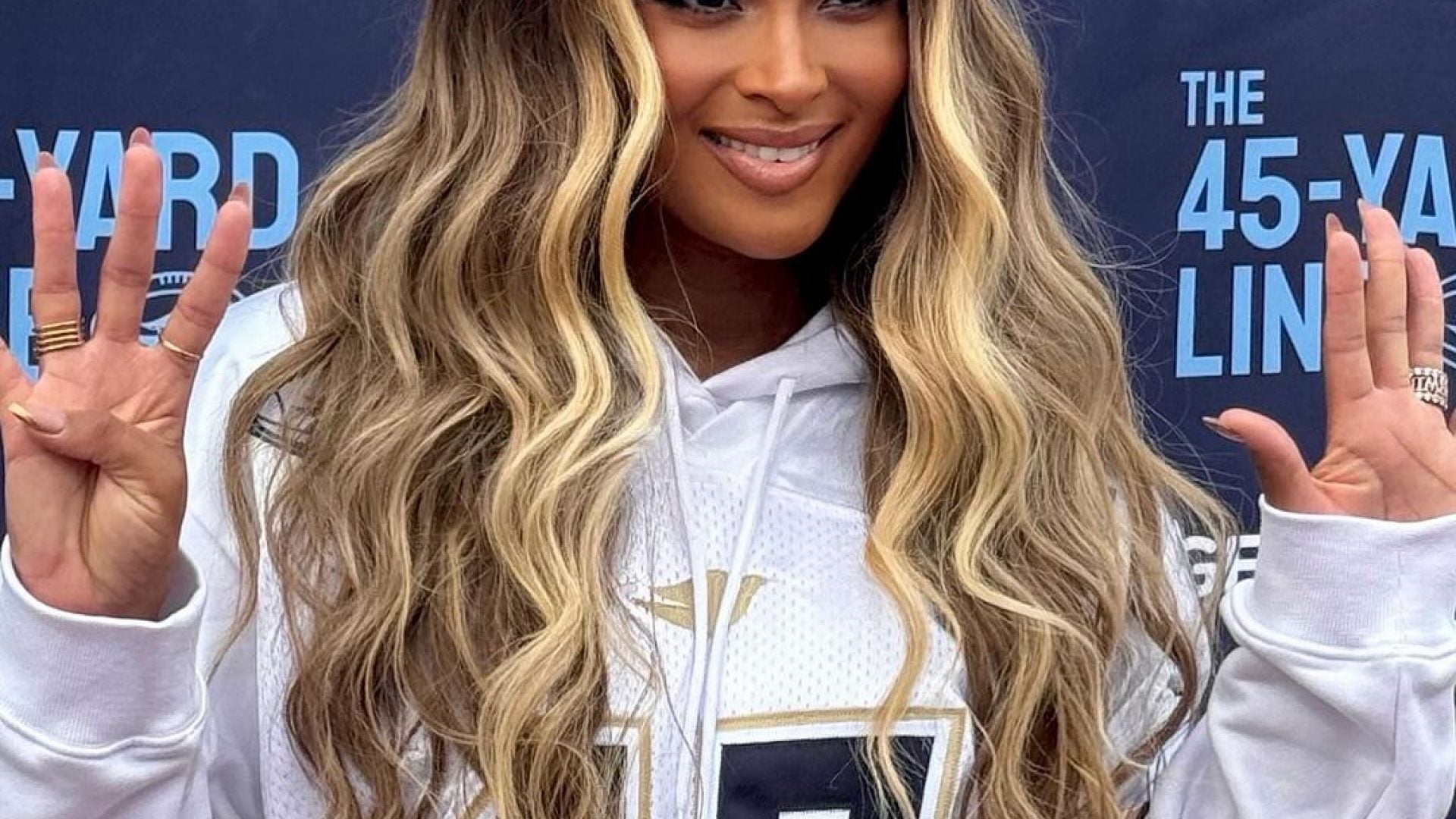 EXCLUSIVE: The Rundown On Ciara’s Tousled Waves At The 2024 Super Bowl