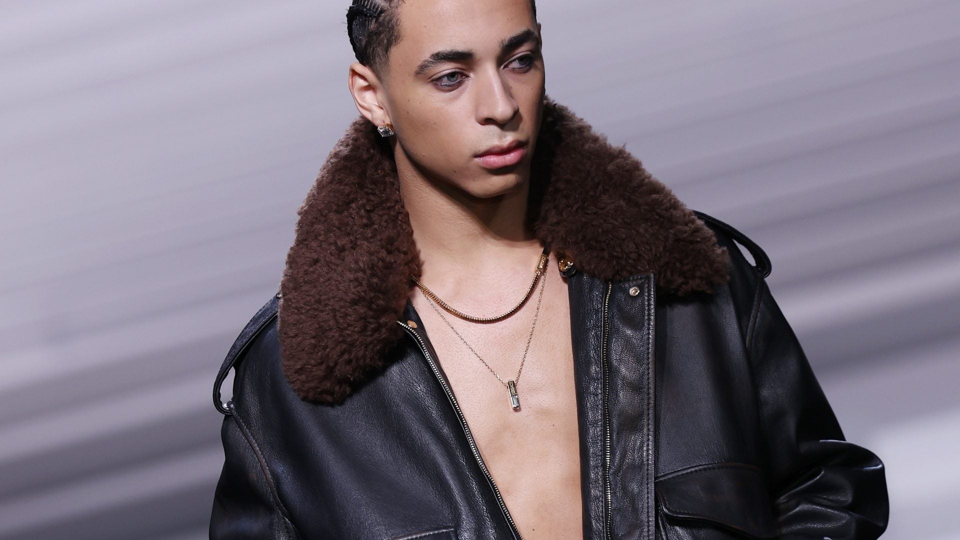 Another One! Solange’s Son Julez Walked For Versace At Milan Fashion Week