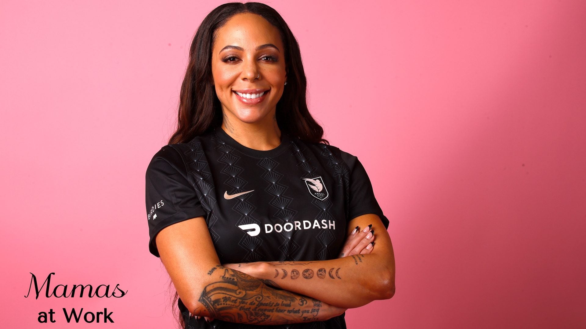 Mamas At Work: Soccer Star Sydney Leroux Travels With Her Kids During The Season And It Keeps Her Motivated