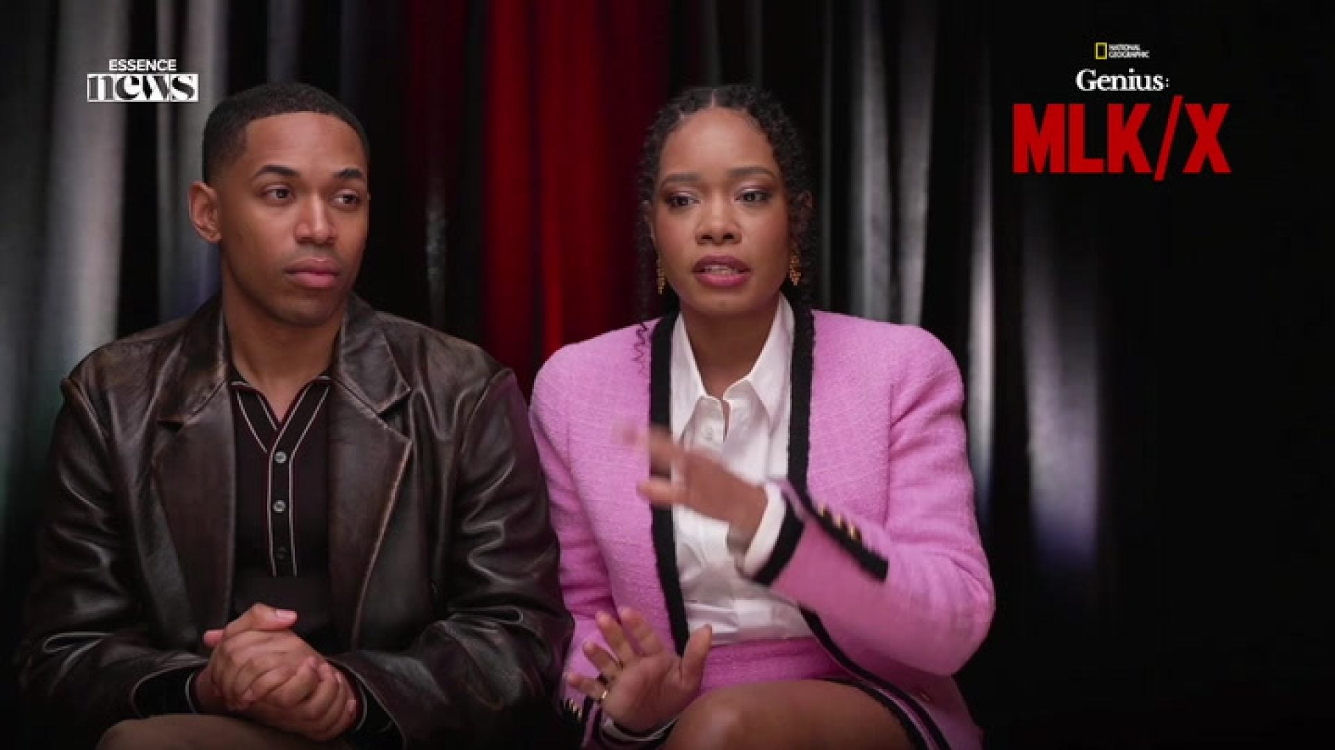 WATCH: Kelvin Harrison, Jr. and Weruche Opia Talk Breathing New Life Into The Legacies of Martin And Corretta For ‘Genius: MLK/X’