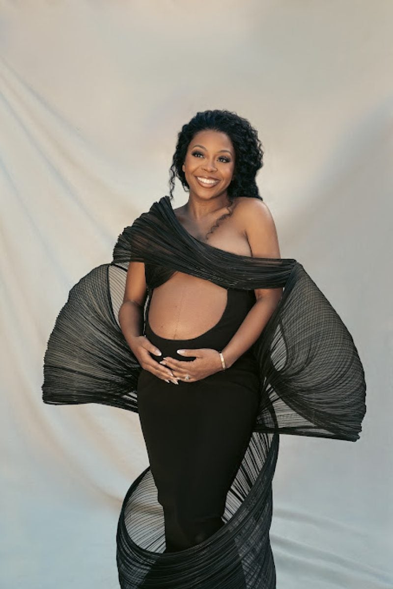 Bresha Webb On The Joy Of High Fashion Maternity Shoots