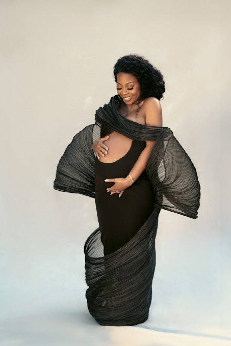 Bresha Webb On The Joy Of High Fashion Maternity Shoots