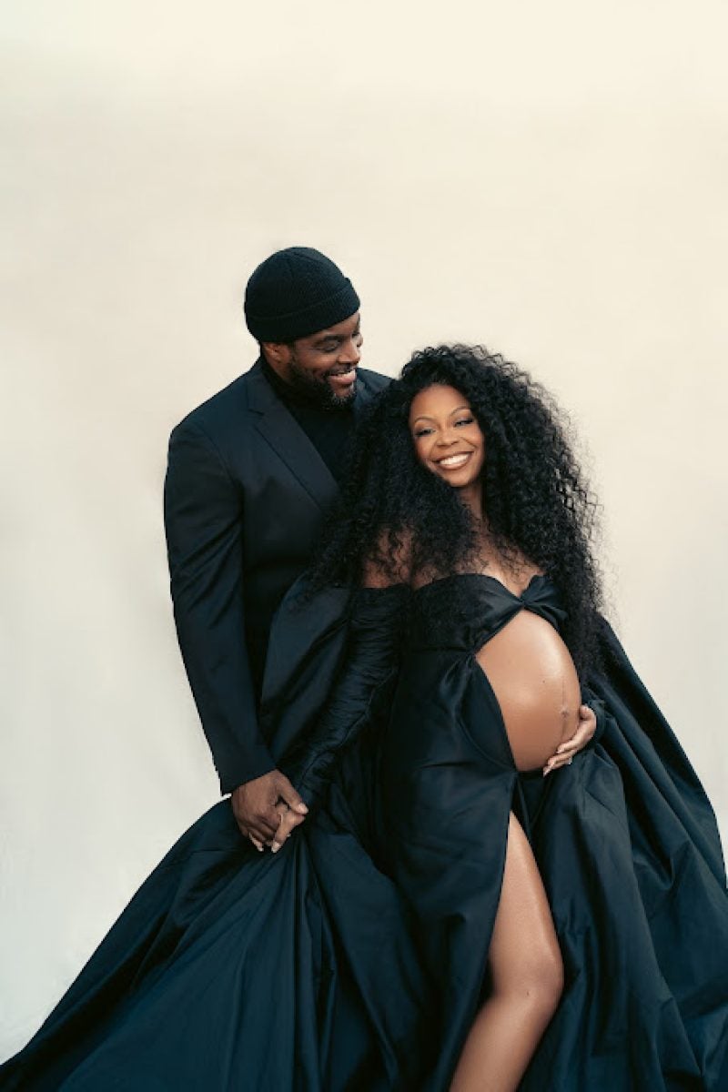 Bresha Webb On The Joy Of High Fashion Maternity Shoots