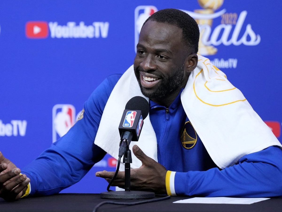 NBA Star Draymond Green Diffuses Conflict Between His Kids During Post-Game Interview