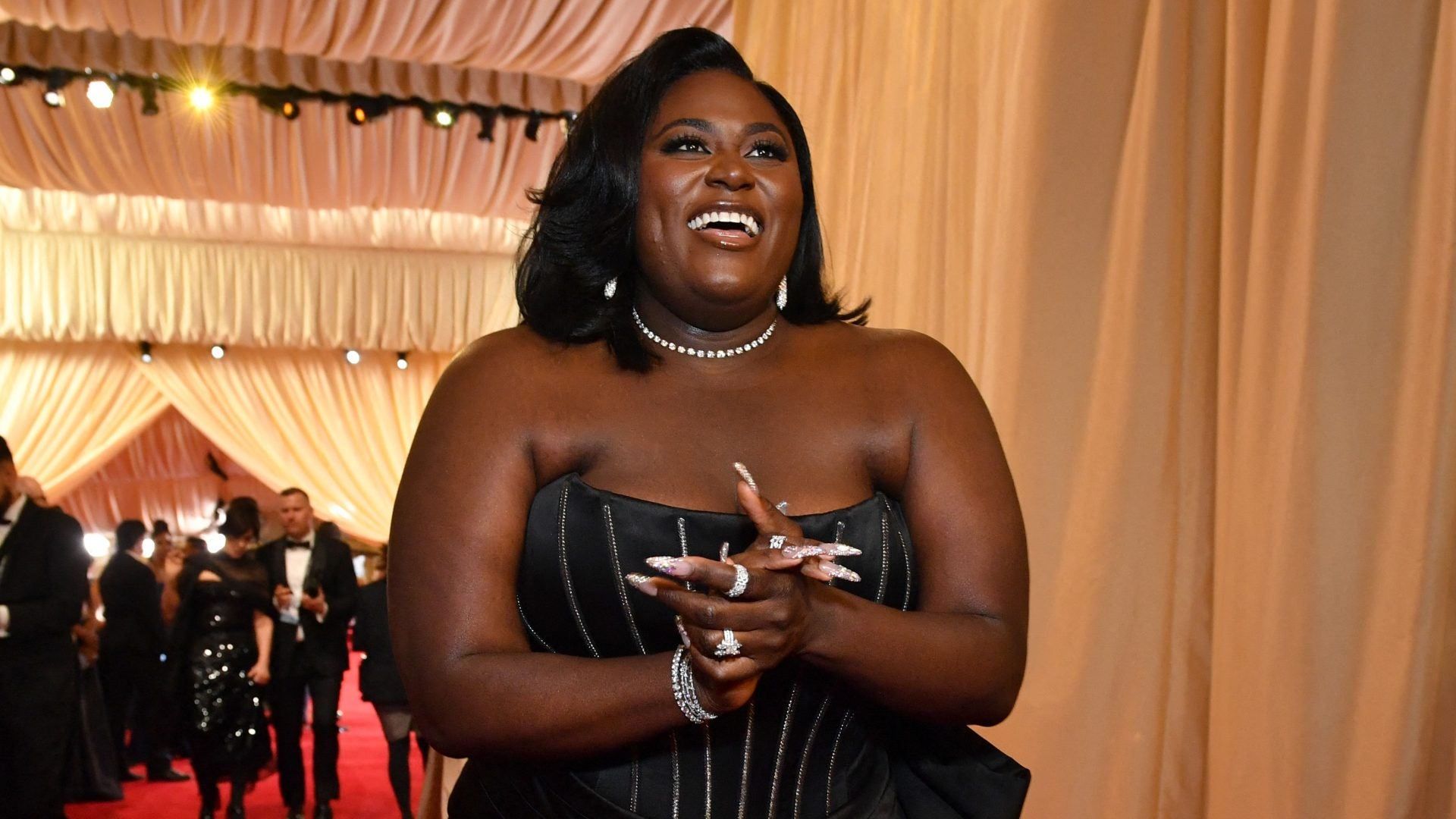 Danielle Brooks' Timeless Beauty Look Sends A Message To The 96th Oscars - Essence | Essence