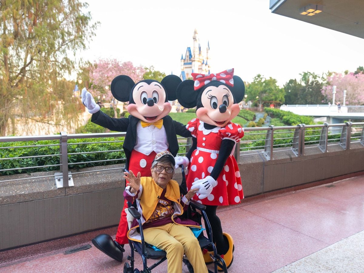 This Floridian Celebrated Her 106th Birthday By Going To Disney World For The First Time