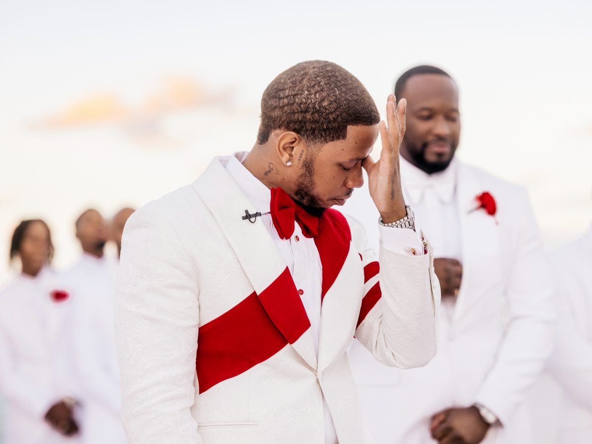 Bridal Bliss: Singers Vedo And Shanice's Valentine's Day Wedding Took Place On A Mega Yacht In Miami