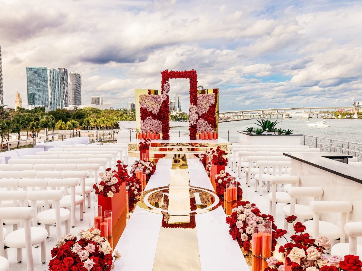 Bridal Bliss: Singers Vedo And Shanice's Valentine's Day Wedding Took Place On A Mega Yacht In Miami