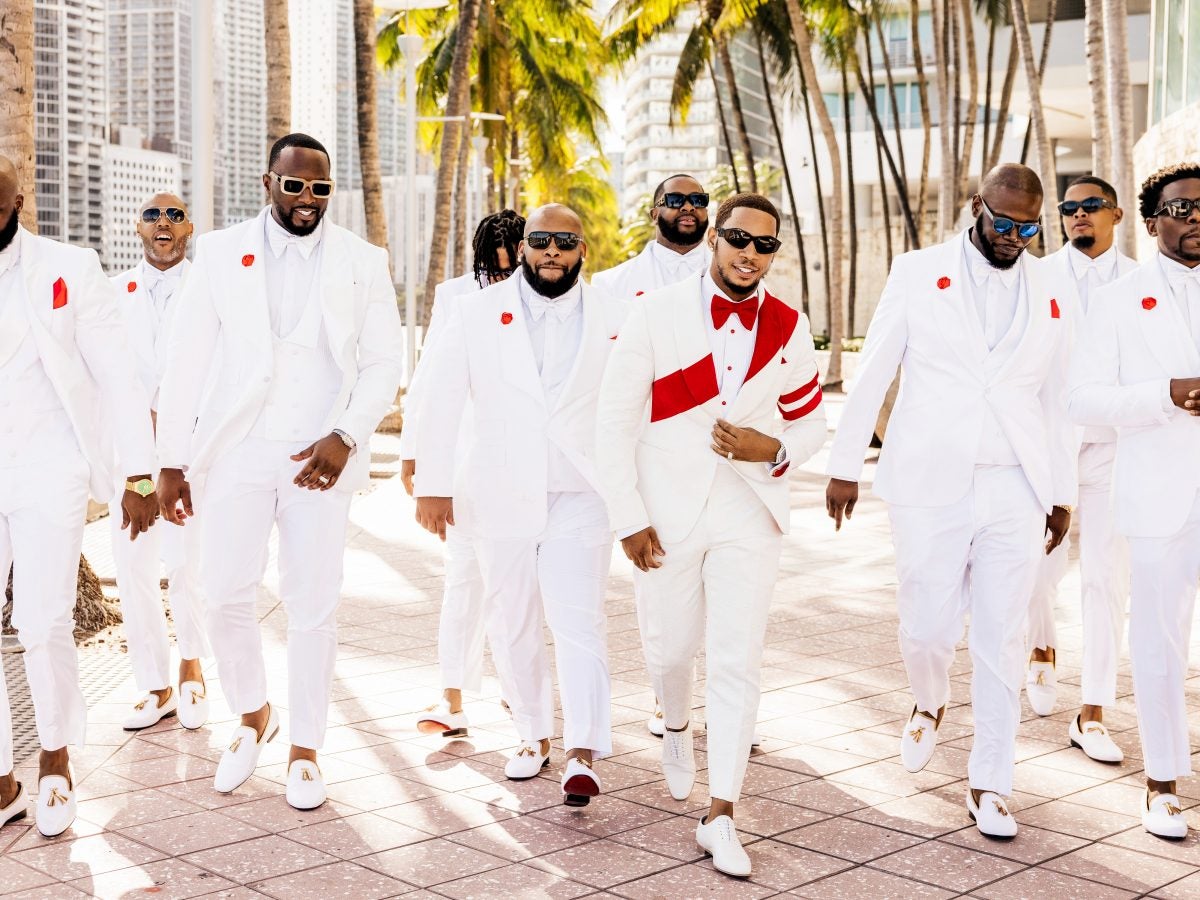 Bridal Bliss: Singers Vedo And Shanice's Valentine's Day Wedding Took Place On A Mega Yacht In Miami