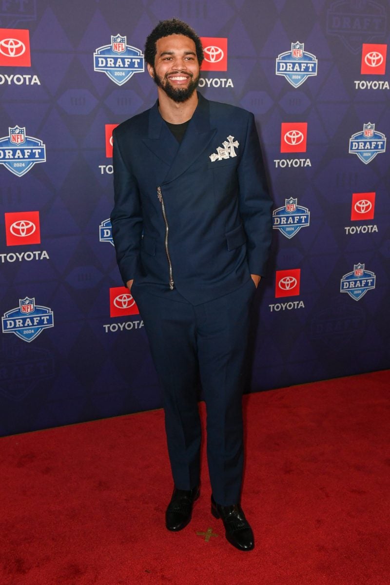 The Stylish Red Carpet Moments At The 2024 NFL Draft