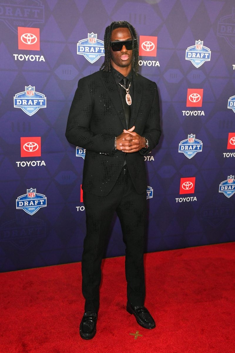 The Stylish Red Carpet Moments At The 2024 NFL Draft