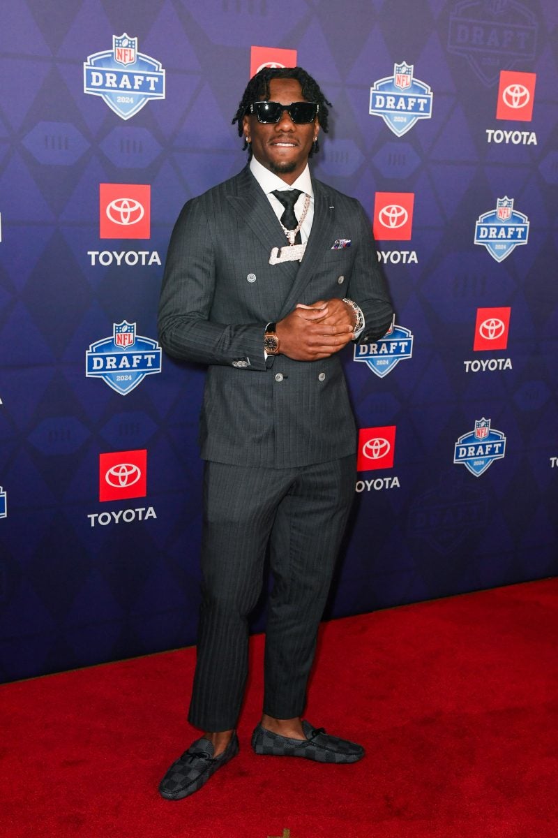 The Stylish Red Carpet Moments At The 2024 NFL Draft