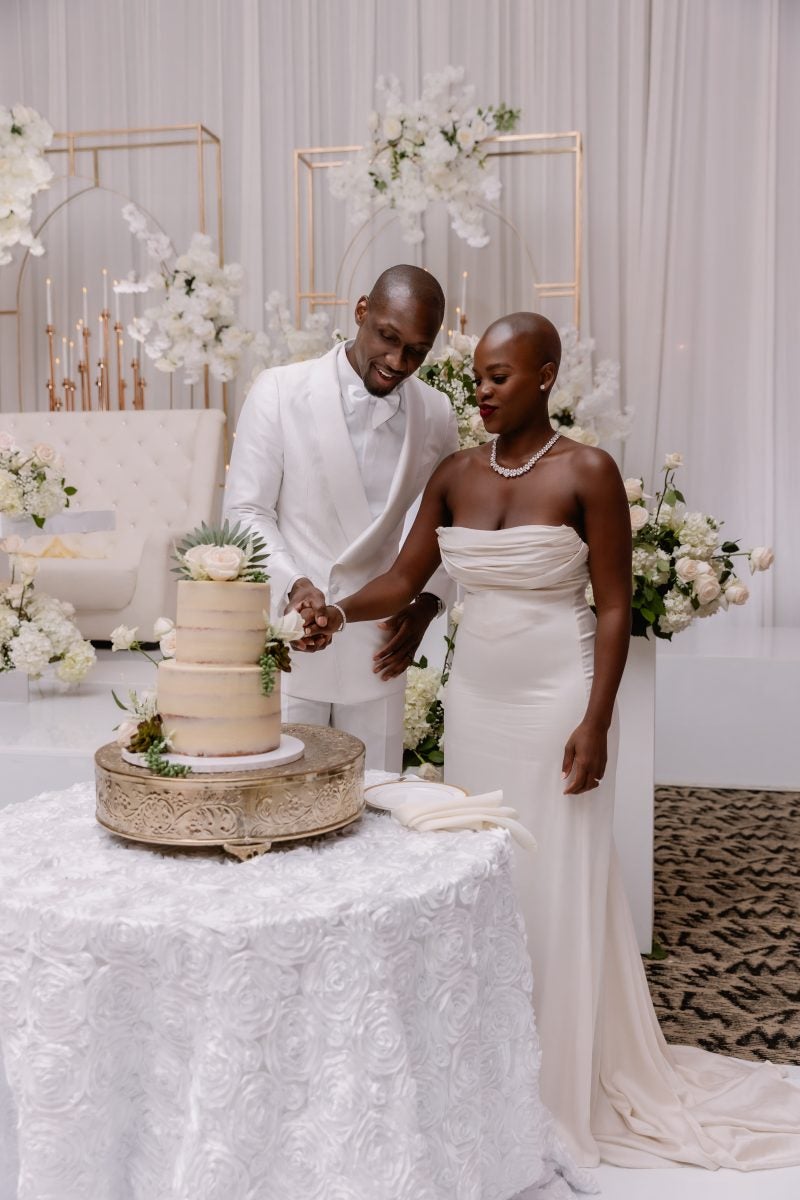 Bridal Bliss: 10 Years After A First Date At Cheesecake Factory, Lola And George Said 'I Do' In Front Of 550 Guests