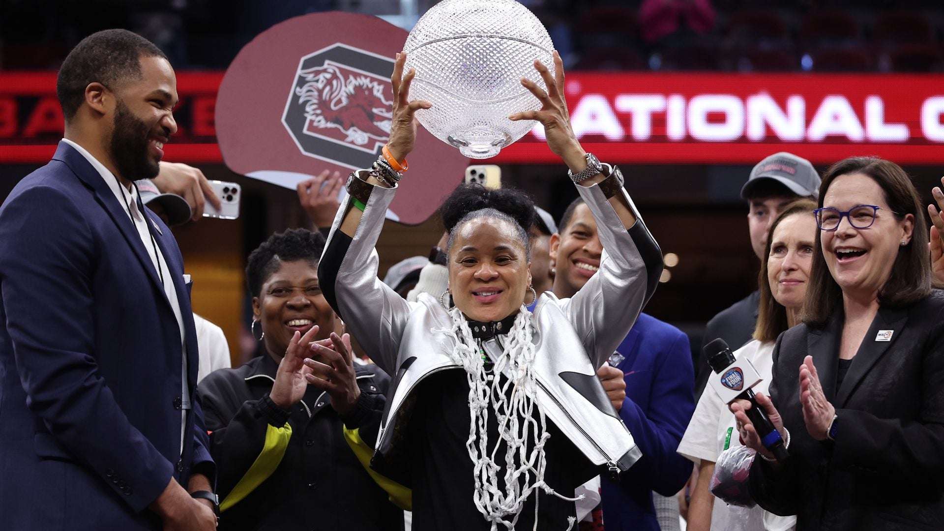 'Uncommon Favor': Dawn Staley Becomes The First Black Coach To Win Three Division I Basketball Titles