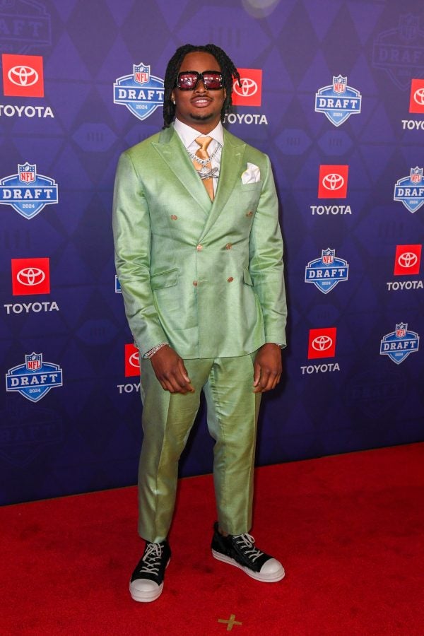 The Stylish Red Carpet Moments At The 2024 NFL Draft