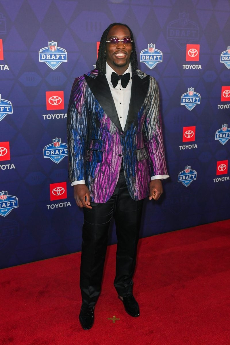 The Stylish Red Carpet Moments At The 2024 NFL Draft