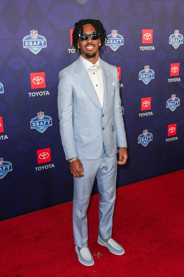 The Stylish Red Carpet Moments At The 2024 NFL Draft