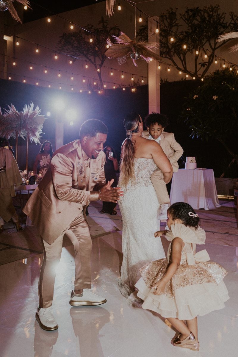 Bridal Bliss: Curvy Influencer Rochelle And Michael Johnson Celebrated 15 Years Of Marriage With A Vow Renewal On The Beach