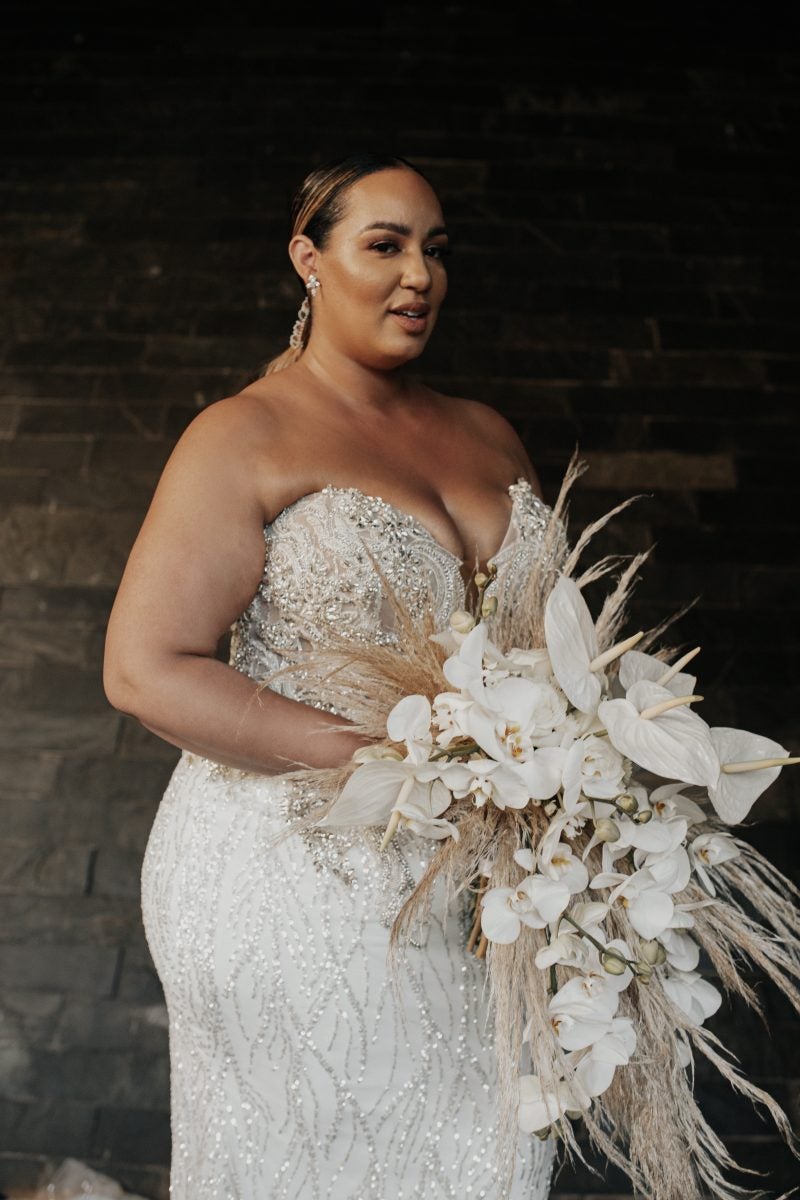 Bridal Bliss: Curvy Influencer Rochelle And Michael Johnson Celebrated 15 Years Of Marriage With A Vow Renewal On The Beach