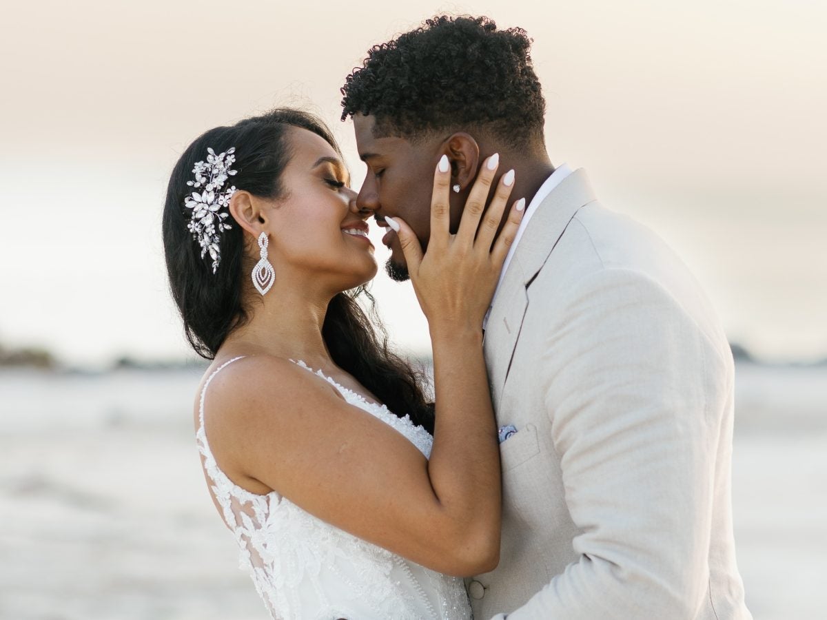 Bridal Bliss: Inside NFL Star Jonathan Jones And Andressa Barboza's Wedding On A Private Island