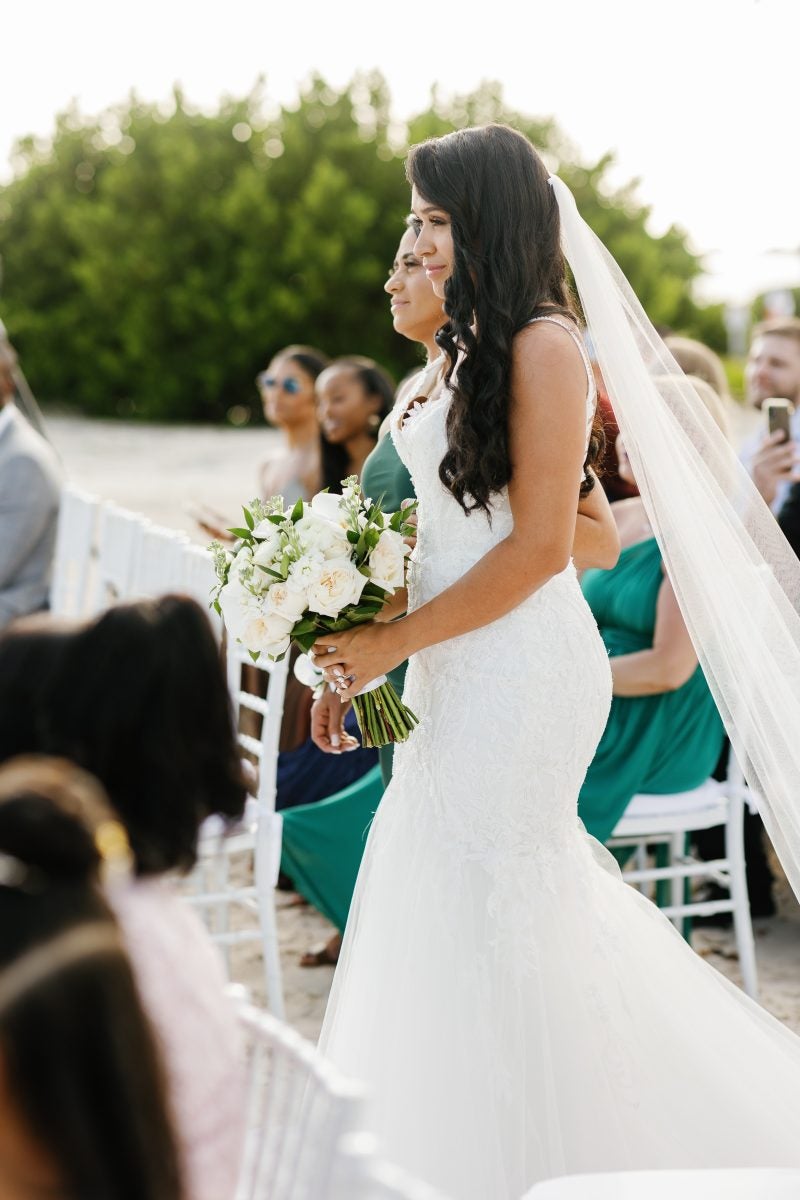 Bridal Bliss: Inside NFL Star Jonathan Jones And Andressa Barboza's Wedding On A Private Island