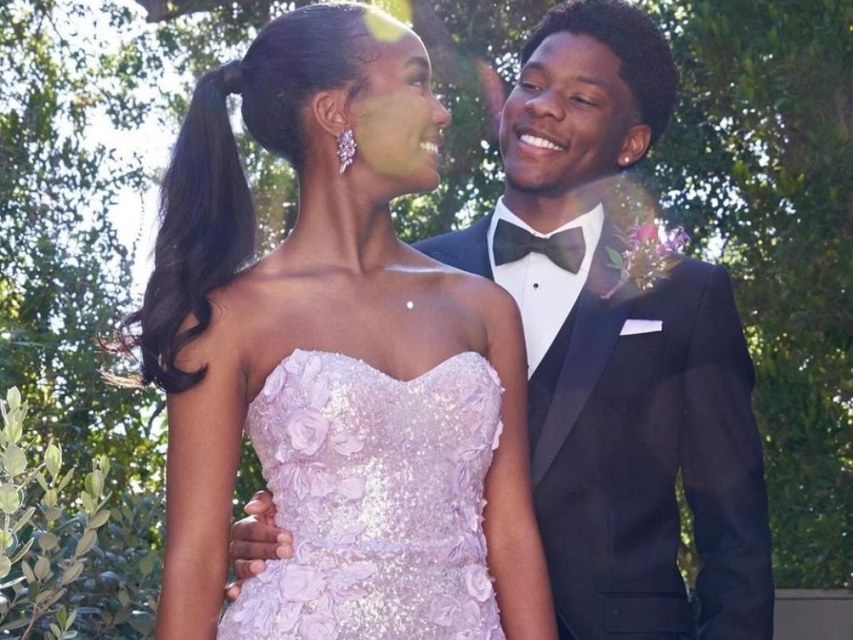 Chloe And Halle's Brother, Branson Bailey, And Chance Combs Look Adorable In Their Prom Photos