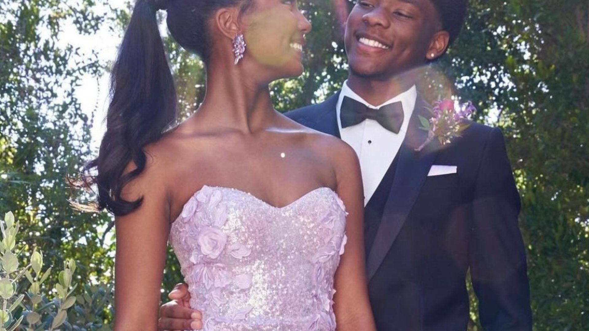 Chloe And Halle's Brother, Branson Bailey, And Chance Combs Look Adorable In Their Prom Photos
