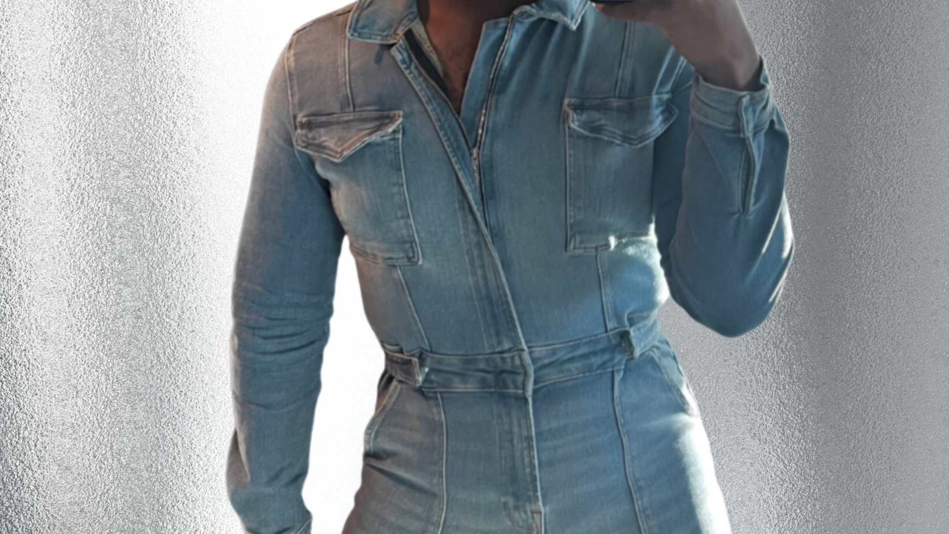 The Denim Jumpsuit You Need