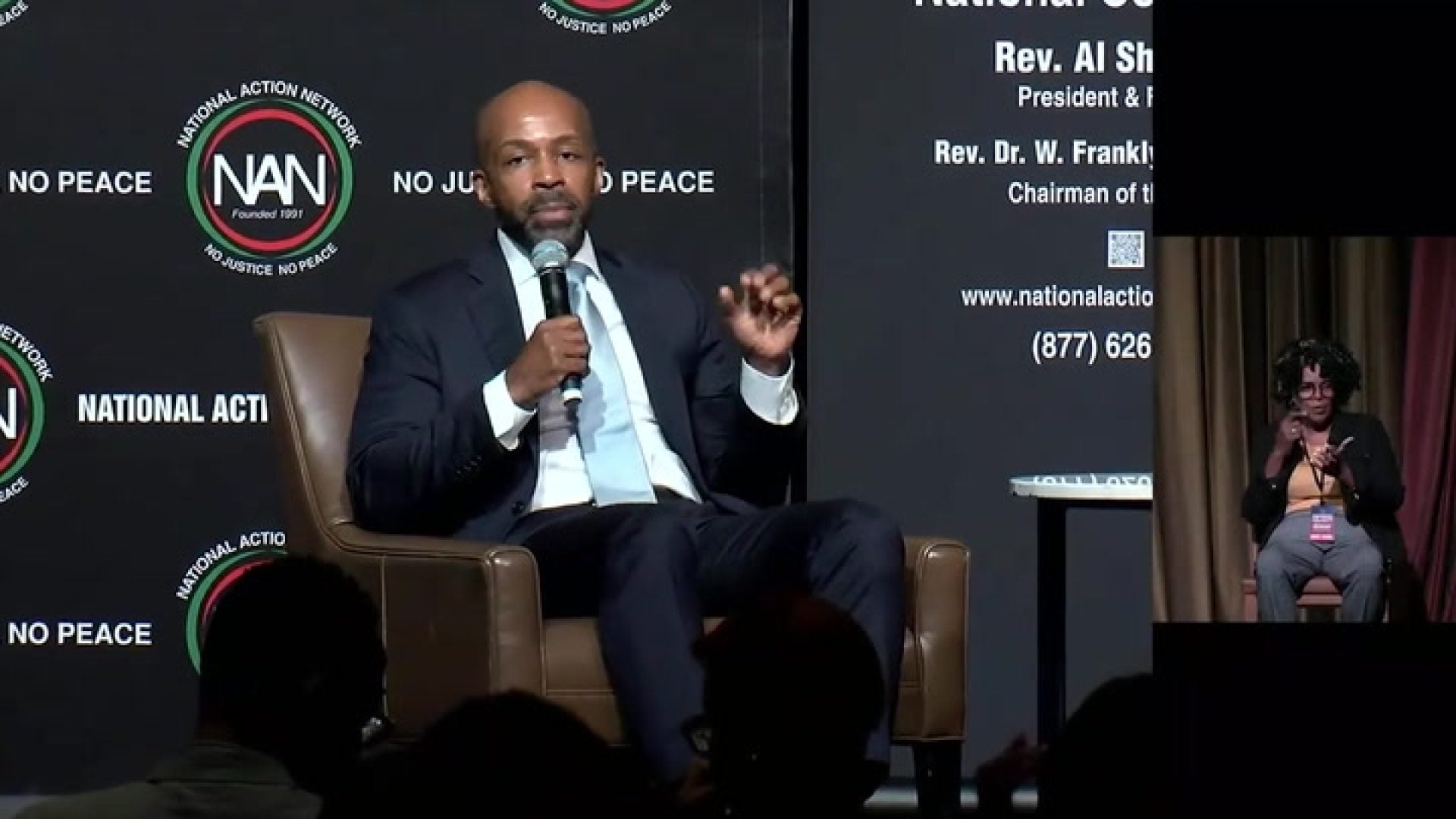 WATCH: Alphonso David Talks About Holding Companies Responsible At the National Action Network