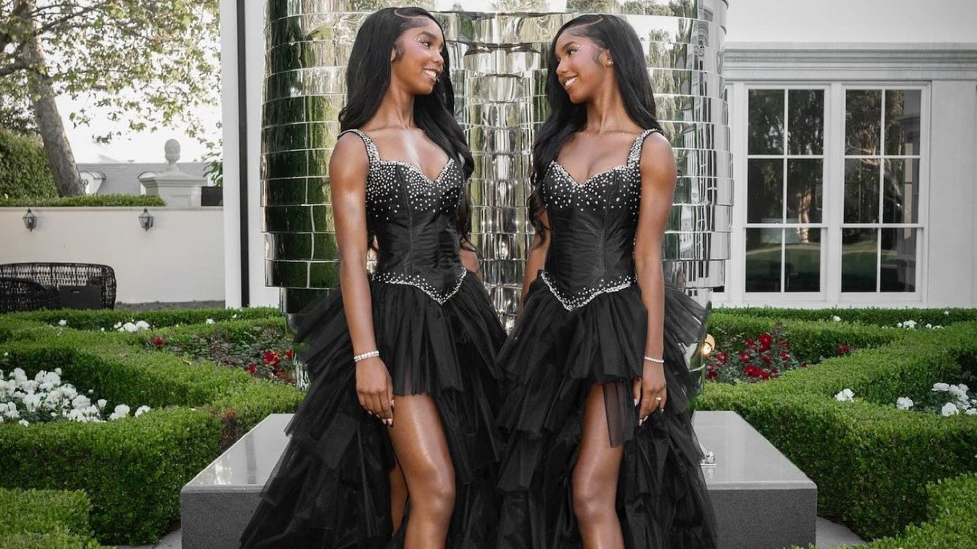 The Combs Twins Looked Stunning At Prom