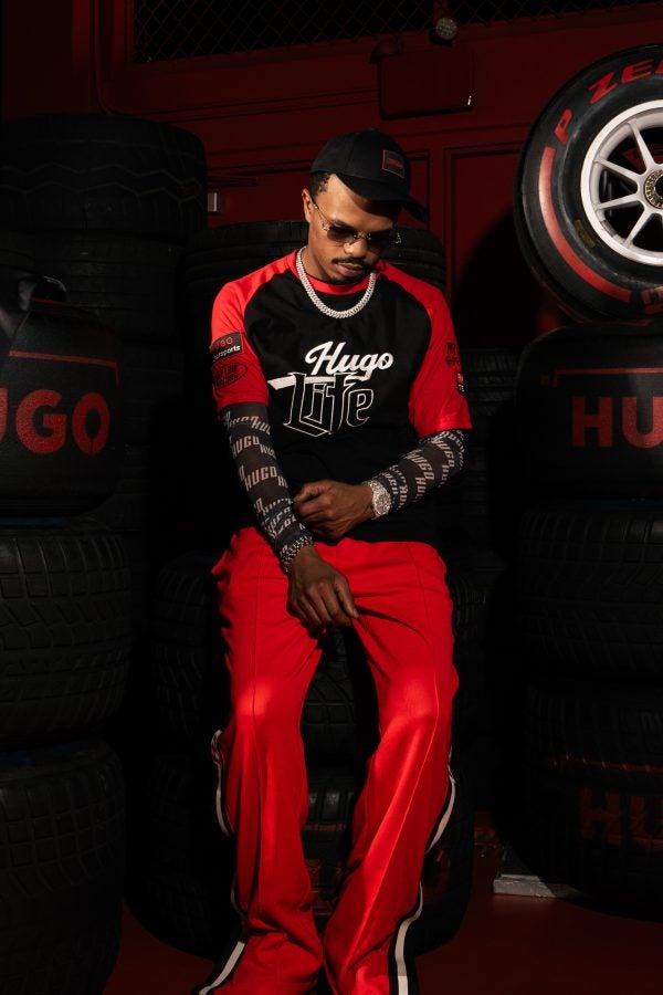 Inside HUGO’s Motorsport-Themed GARAGE During Miami Grand Prix 