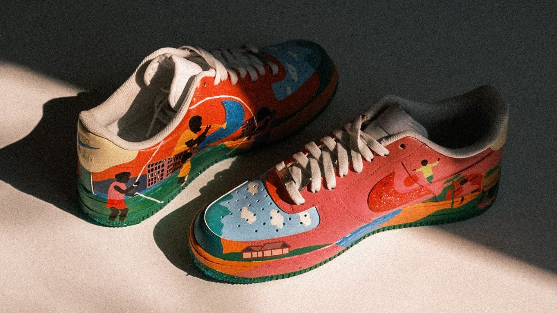 Harlem Grown Taps Six Artists To Reimagine The Nike Air Force 1 Essence Essence