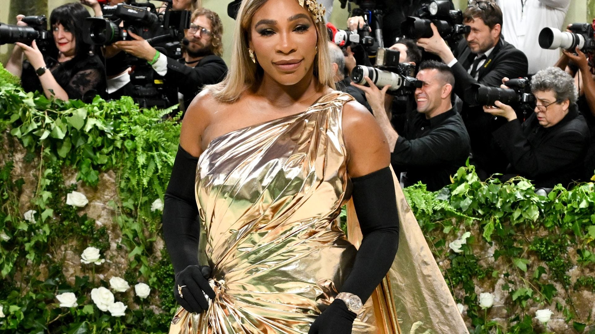 Serena Williams Shines Bright Like A Wimbledon Trophy At The 2024 Met Gala
